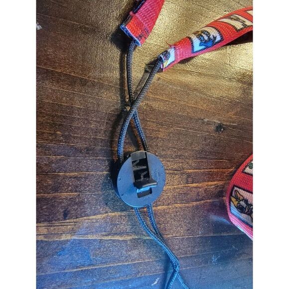 VTG 1997 Walt Disney World Magic Kingdom Red Mickey Drink Lanyard New Orleans - Picture 4 of 6